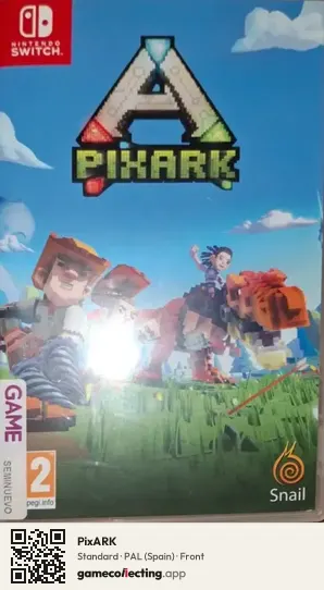 PixARK Nintendo Switch, Spain box front