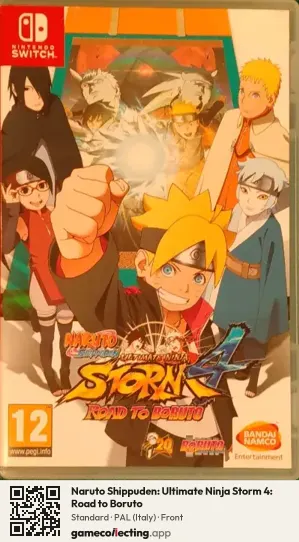 Naruto Shippuden: Ultimate Ninja Storm 4: Road to Boruto Nintendo Switch, Italy box front