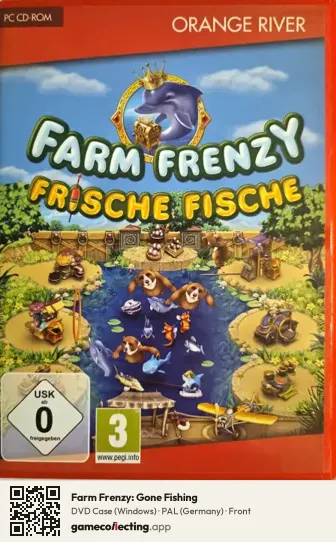 Farm Frenzy: Gone Fishing Computer, Germany box front
