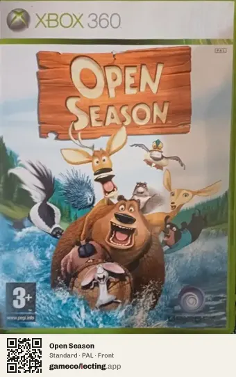 Open Season Xbox 360, PAL box front