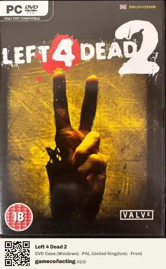 Left 4 Dead 2 Computer, United Kingdom box front