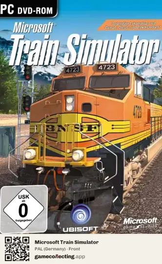 Microsoft Train Simulator Computer, Germany box front