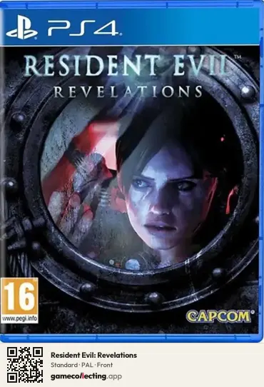 Resident Evil: Revelations PlayStation 4, PAL box front