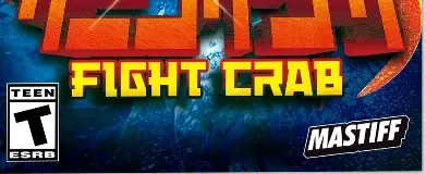 Fight Crab, the ESRB box on its front