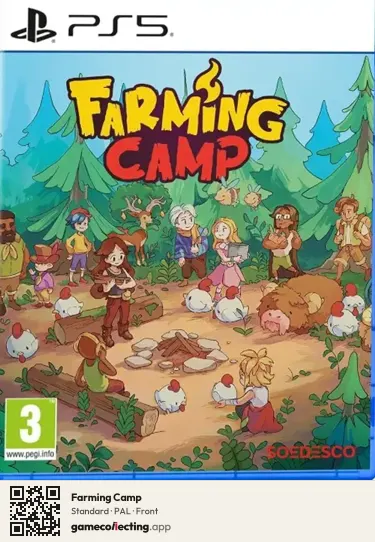 Farming Camp PlayStation 5, PAL box front