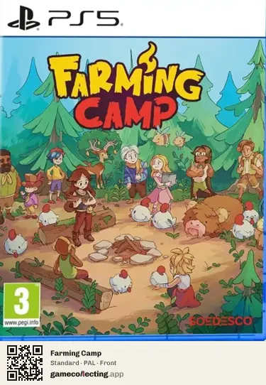 Farming Camp PlayStation 5, PAL box front