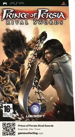 Prince of Persia: Rival Swords PlayStation Portable, PAL box front