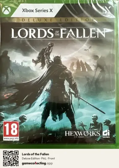 Lords of the Fallen Xbox Series X, PAL box front