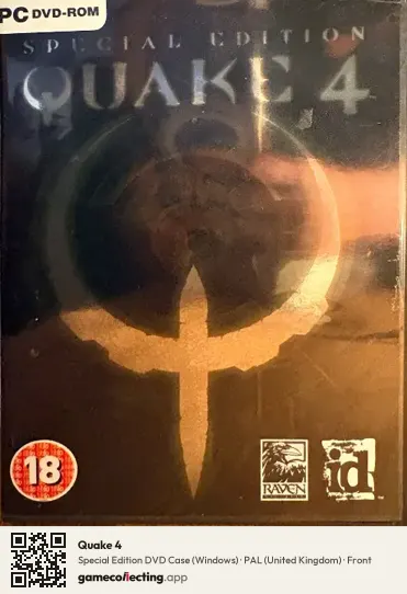 Quake 4 Computer, United Kingdom box front