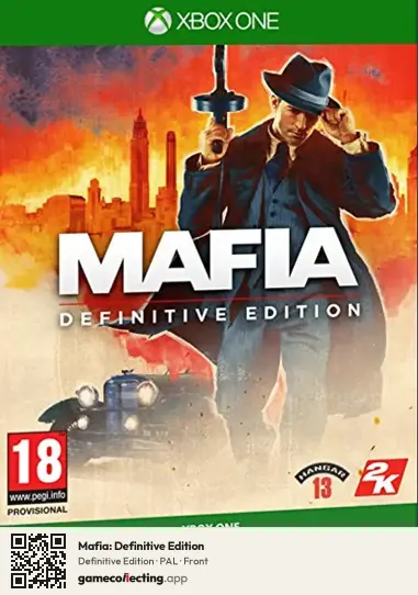 Mafia: Definitive Edition Xbox One, PAL box front