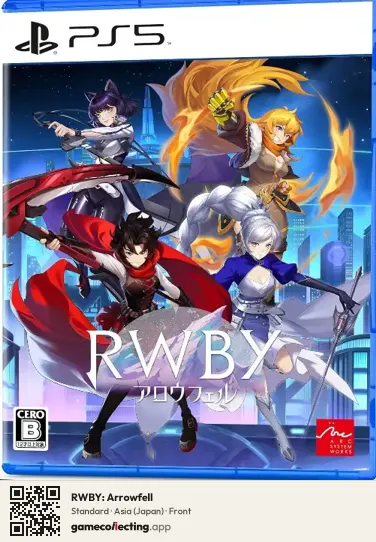 RWBY: Arrowfell PlayStation 5, Asia box front