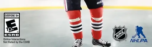 NHL 16, the ESRB box on its front