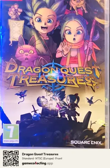 Dragon Quest Treasures Nintendo Switch, Europe box front