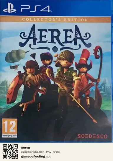 Aerea PlayStation 4, PAL box front
