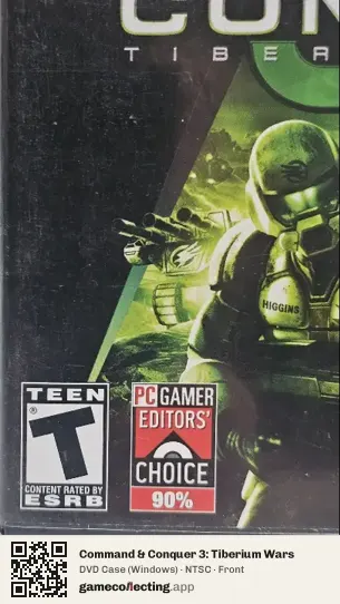 Command & Conquer 3: Tiberium Wars Computer, NTSC box front