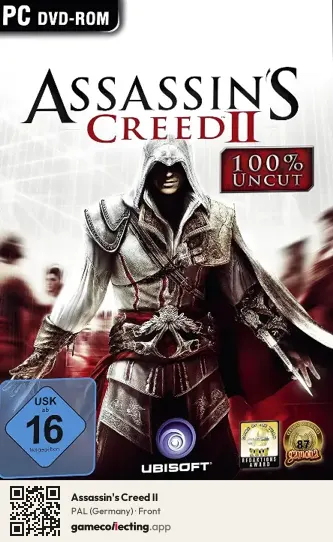 Assassin's Creed II Computer, Germany box front
