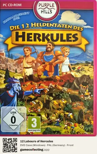 12 Labours of Hercules Computer, Germany box front