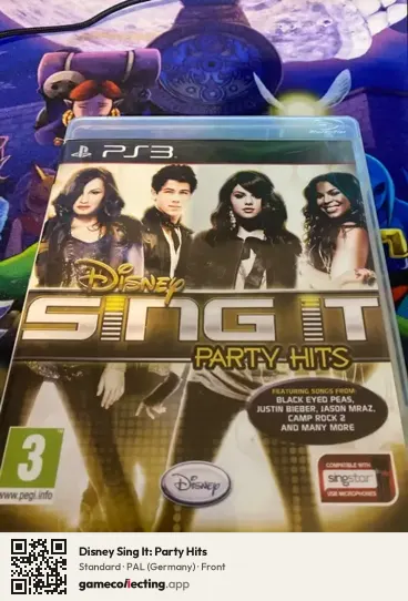 Disney Sing It: Party Hits PlayStation 3, Germany box front