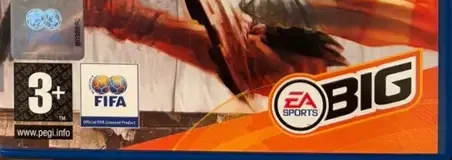 FIFA Street, the PEGI square on its front