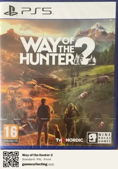 Way of the Hunter 2 PlayStation 5, PAL box front