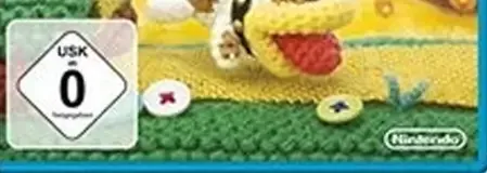 Yoshi's Woolly World, the USK square on its front