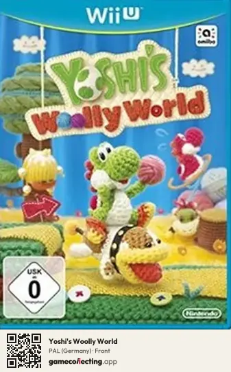 Yoshi's Woolly World Nintendo Wii U, Germany box front