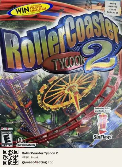 RollerCoaster Tycoon 2 Computer, NTSC box front