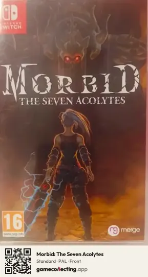 Morbid: The Seven Acolytes Nintendo Switch, PAL box front