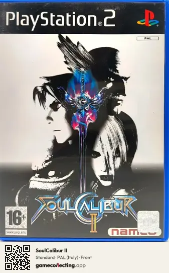 SoulCalibur II PlayStation 2, Italy box front