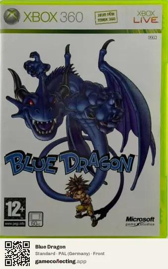 Blue Dragon Xbox 360, Germany box front