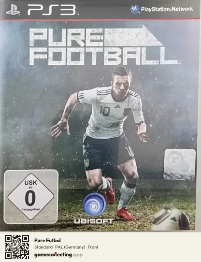 Pure Futbol PlayStation 3, Germany box front