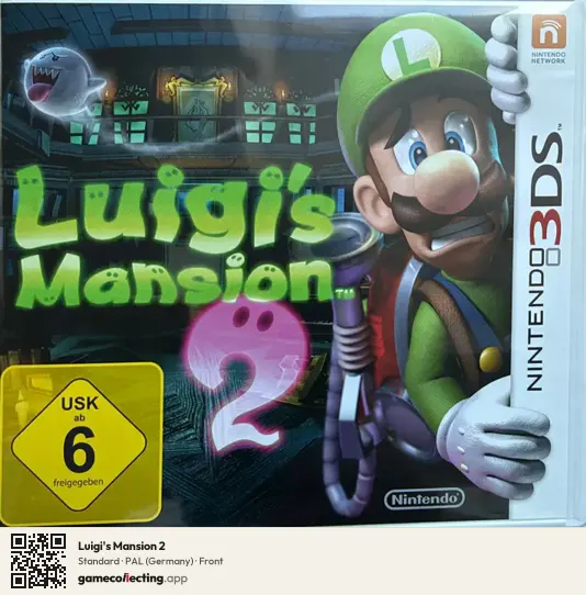 Luigi's Mansion 2 Nintendo 3DS, Germany box front