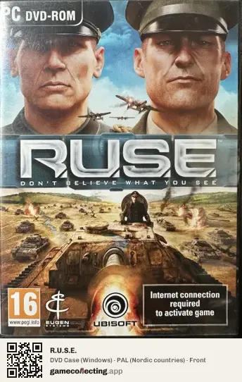 R.U.S.E. Computer, Nordic countries box front