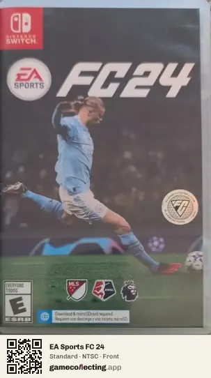 EA Sports FC 24 Nintendo Switch, NTSC box front