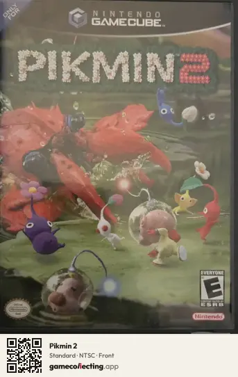 Pikmin 2 Nintendo GameCube, NTSC box front