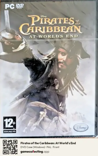 Pirates of the Caribbean: At World's End Computer, PAL box front