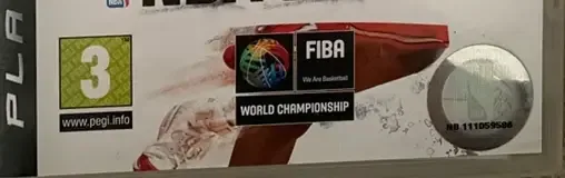 NBA Live 10, the PEGI square on its front