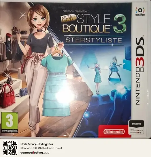 Style Savvy: Styling Star Nintendo 3DS, Netherlands box front