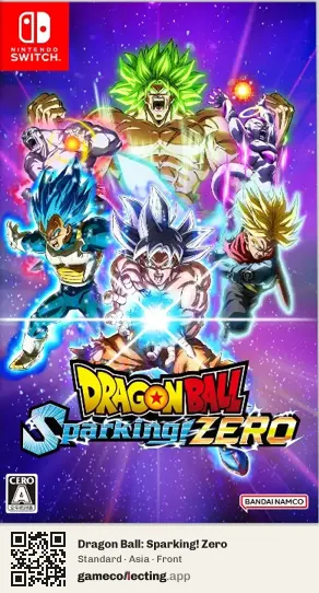 Dragon Ball: Sparking! Zero Nintendo Switch, Asia box front