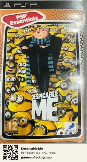 Despicable Me PlayStation Portable, PAL box front