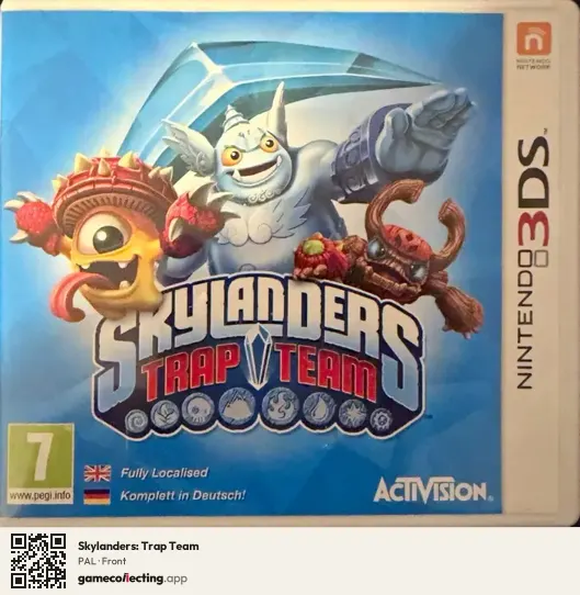 Skylanders: Trap Team Nintendo 3DS, PAL box front