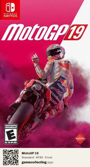 MotoGP 19 Nintendo Switch, NTSC box front