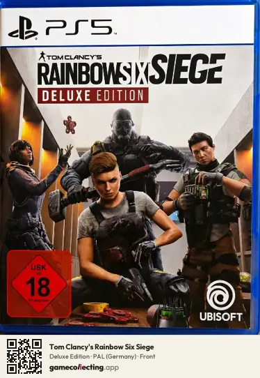Tom Clancy's Rainbow Six Siege PlayStation 5, Germany box front