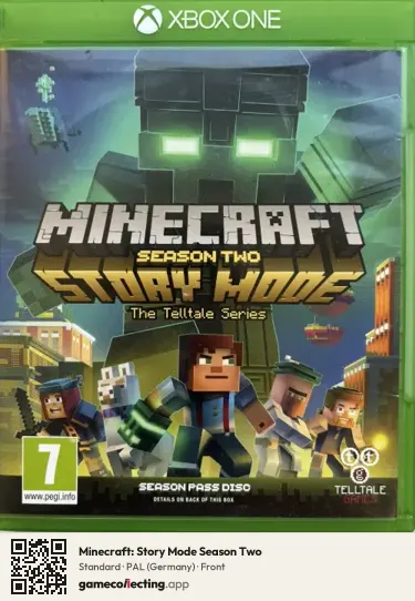 Minecraft: Story Mode Season Two Xbox One, Germany box front