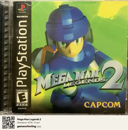 Mega Man Legends 2 PlayStation, NTSC box front