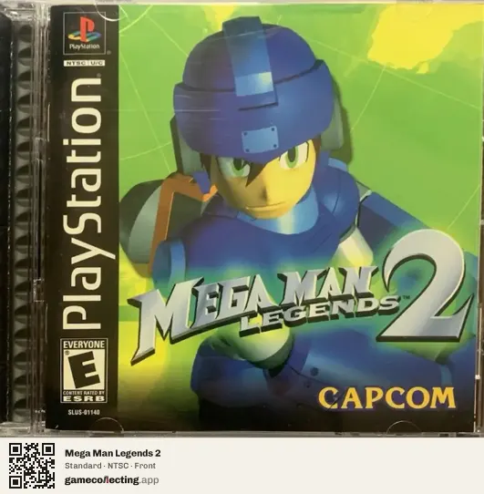 Mega Man Legends 2 PlayStation, NTSC box front
