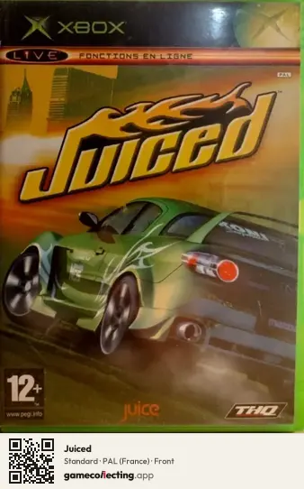Juiced Xbox, France box front