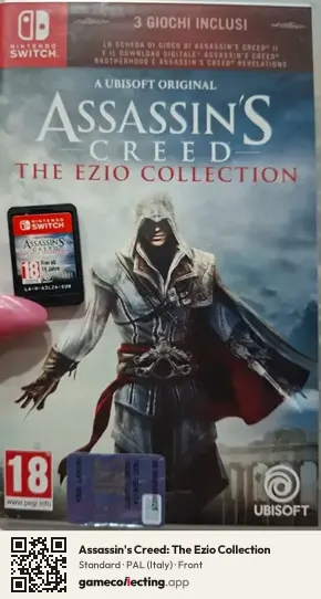 Assassin's Creed: The Ezio Collection Nintendo Switch, Italy box front