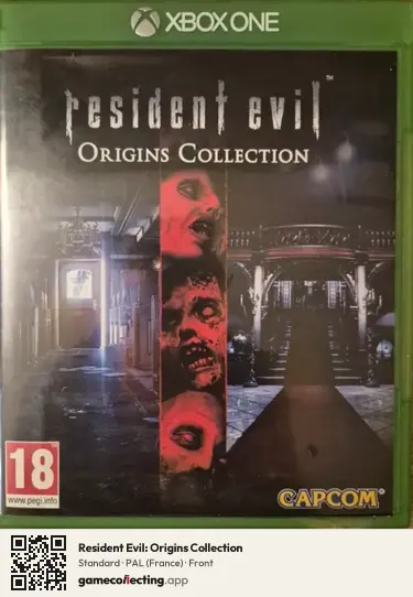 Resident Evil: Origins Collection Xbox One, France box front
