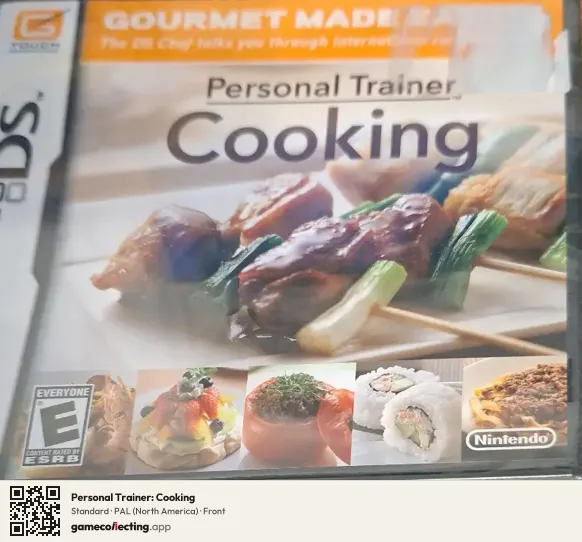 Personal Trainer: Cooking Nintendo DS, North America box front